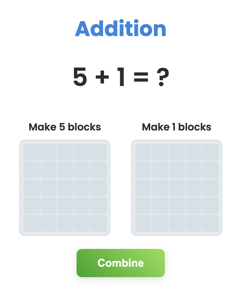Math Match Game